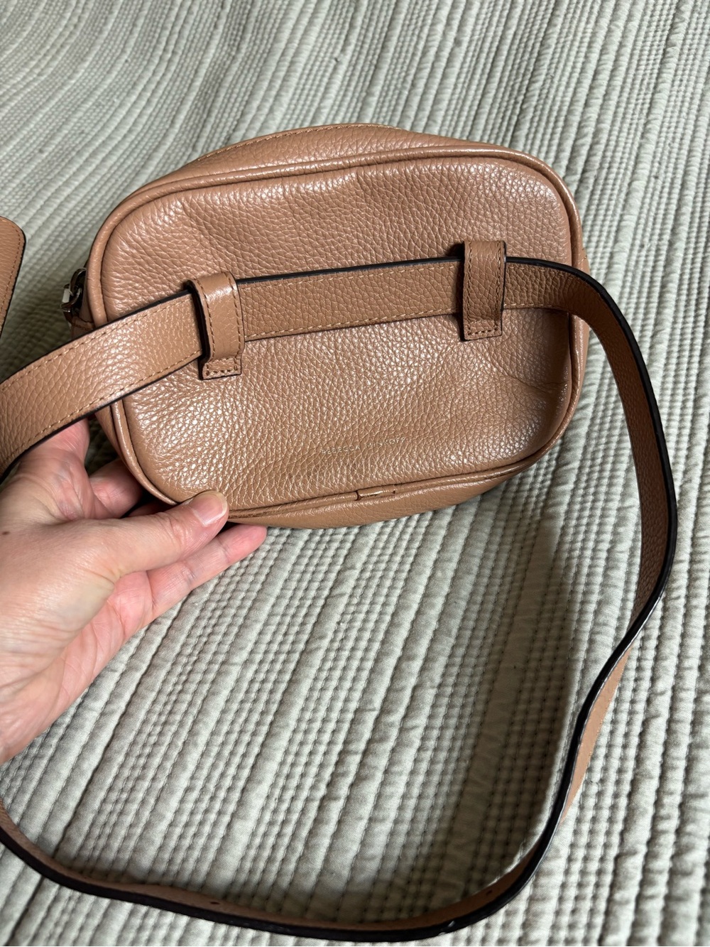 Rebecca Minkoff tan belt bag pouch - Picture 6 of 9